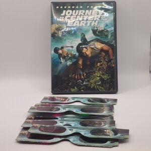 Journey to the Center of Earth (DVD, 2008) Eight glasses